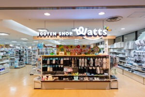 ワッツの売り場